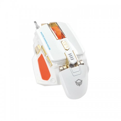 Миша MEETION Backlit Gaming mechanical Mouse RGB MT-M975 white