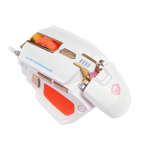 Миша MEETION Backlit Gaming mechanical Mouse RGB MT-M975 white