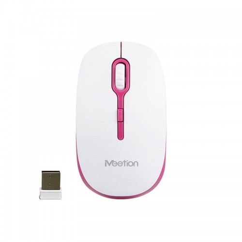 Миша MeeTion Wireless Mouse 2.4 G MT-R547 white-blue