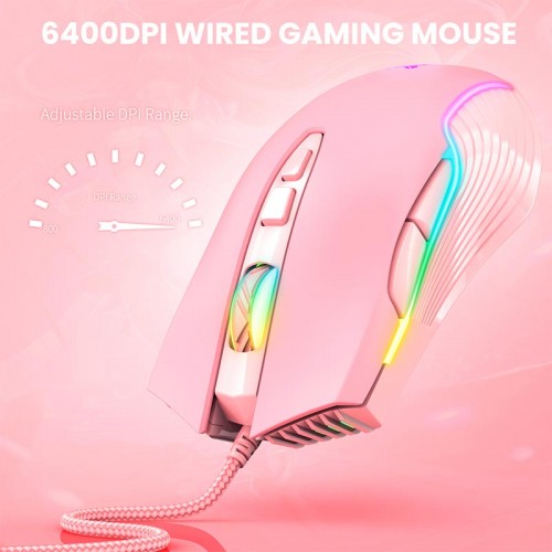 Миша ONIKUMA Gaming CW905 pink