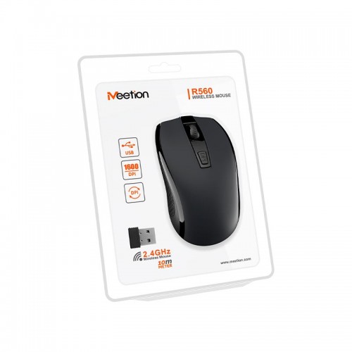 Миша MeeTion Wireless Mouse 2.4 G MT-R560 white