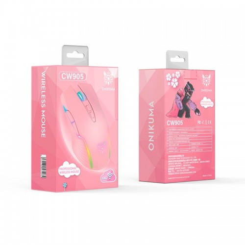 Миша ONIKUMA Gaming wireless CW905 RGB black