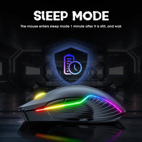 Миша ONIKUMA Gaming wireless CW905 RGB black