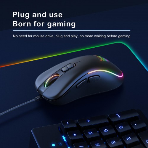 Миша ONIKUMA Gaming CW907 RGB pink
