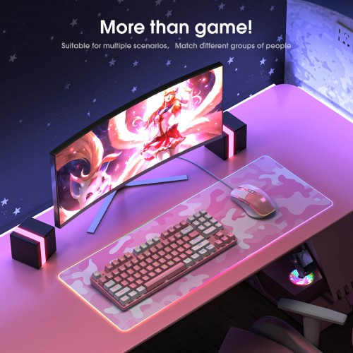 Миша ONIKUMA Gaming CW916 white-pink