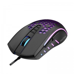 Миша MEETION RGB Backlight Gaming Mouse RGB GM015 |800-6400dpi| black