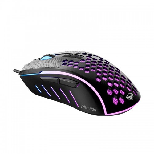 Миша MEETION RGB Backlight Gaming Mouse RGB GM015 |800-6400dpi| black