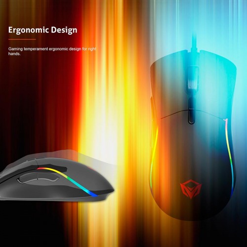 Миша MEETION RGB Backlit Gaming Mouse RGB GM19_2023 |12000dpi| black