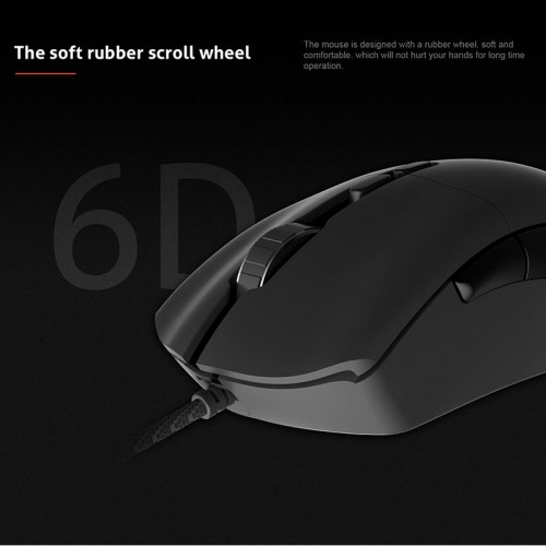 Миша MEETION RGB Backlit Gaming Mouse RGB GM20_2023 |12000dpi| black