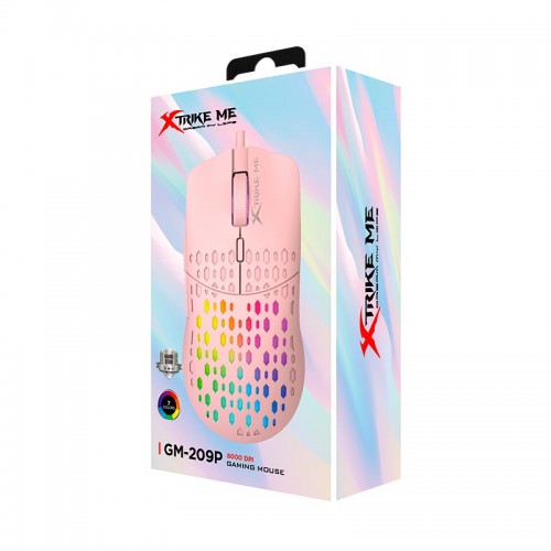 Мышь игровая XTRIKE ME GM-209P gaming mouse |1200-8000 6 Step DPI|