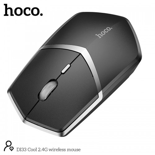 Миша Hoco Cool 2.4 G wireless mouse DI33 |1600dpi| black