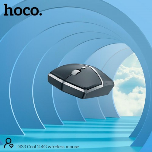 Миша Hoco Cool 2.4 G wireless mouse DI33 |1600dpi| black