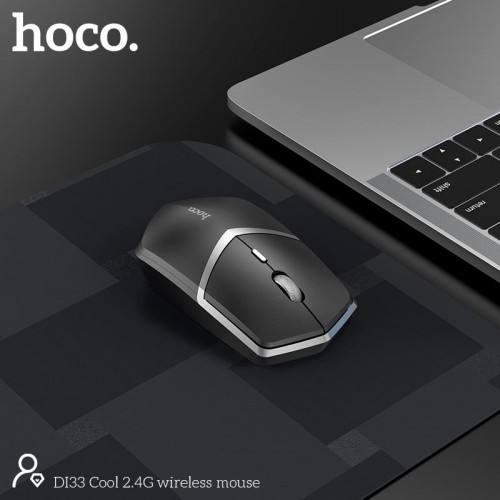 Миша Hoco Cool 2.4 G wireless mouse DI33 |1600dpi| black