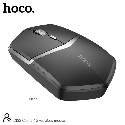 Миша Hoco Cool 2.4 G wireless mouse DI33 |1600dpi| black