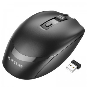Миша Borofone Platinum 2.4 G business wireless mouse BG7 black