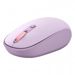 Мышь Baseus F01B Tri-Mode Wireless Mouse |2.4G/BT5.0+BT3.0, 800-1200-1600dpi| фиолетовый