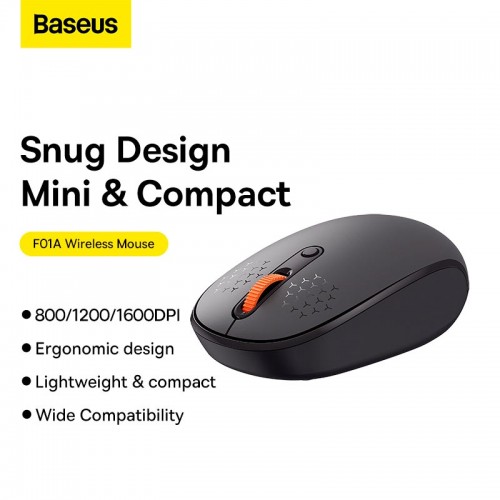 Мышь Baseus F01A Wireless Mouse |2.4G, 800-1000-1200dpi|