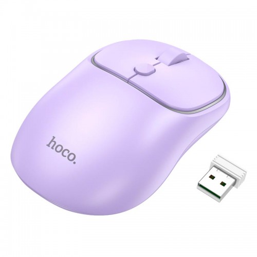 Миша Hoco Royal dual-mode business wireless mouse GM25 |BT5.2/2.4G, 800/1200/1600 DPI| black