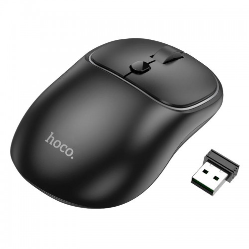 Миша Hoco Royal dual-mode business wireless mouse GM25 |BT5.2/2.4G, 800/1200/1600 DPI| purple