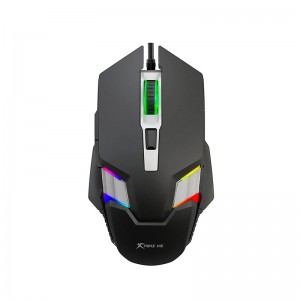 Миша ігрова XTRIKE ME GM - 110 gaming Mouse RGB |1200-3600 4 step DPI, USB| black