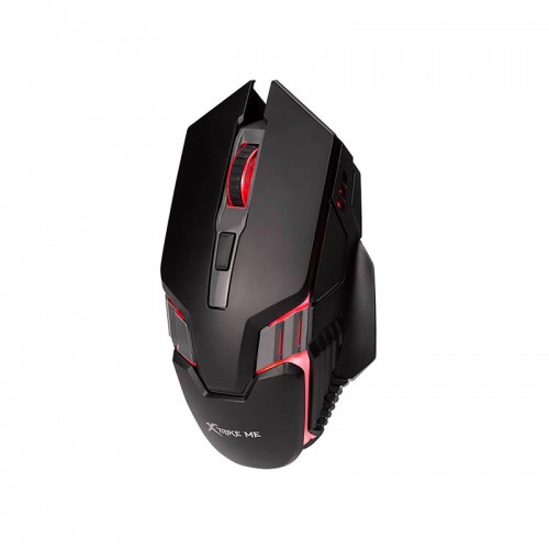 Миша ігрова XTRIKE ME GM - 110 gaming Mouse RGB |1200-3600 4 step DPI, USB| black
