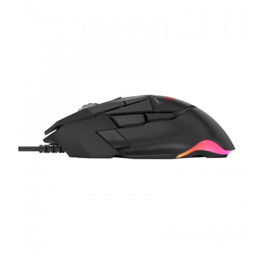 Миша ігрова XTRIKE ME GM - 520 gaming Mouse RGB |800-12800 6 step DPI, USB| black