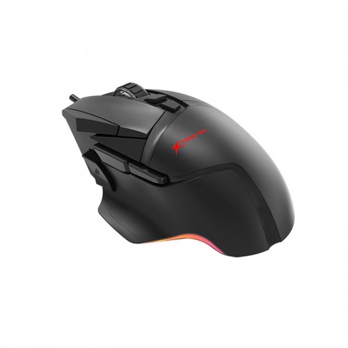 Миша ігрова XTRIKE ME GM - 520 gaming Mouse RGB |800-12800 6 step DPI, USB| black