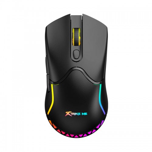 Миша ігрова XTRIKE ME GW - 610 gaming Mouse RGB |800-8000 6 step DPI, 2.4G/Type-C| black