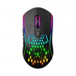 Миша ігрова XTRIKE ME GW - 611 gaming Mouse RGB |800-8000 6 step DPI, 2.4G/Type-C| black