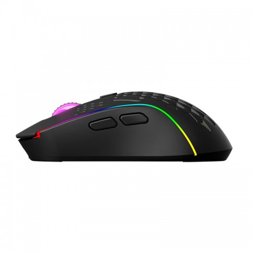 Миша ігрова XTRIKE ME GW - 611 gaming Mouse RGB |800-8000 6 step DPI, 2.4G/Type-C| black