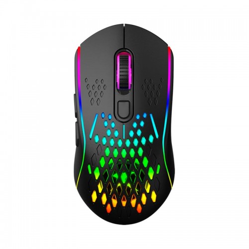 Миша ігрова XTRIKE ME GW - 611 gaming Mouse RGB |800-8000 6 step DPI, 2.4G/Type-C| black