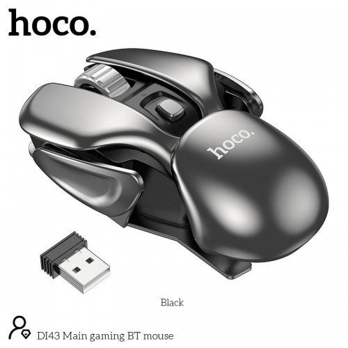 Мышь HOCO Main игровая беспроводная DI43 |2.4GHz, 1600DPI| черная