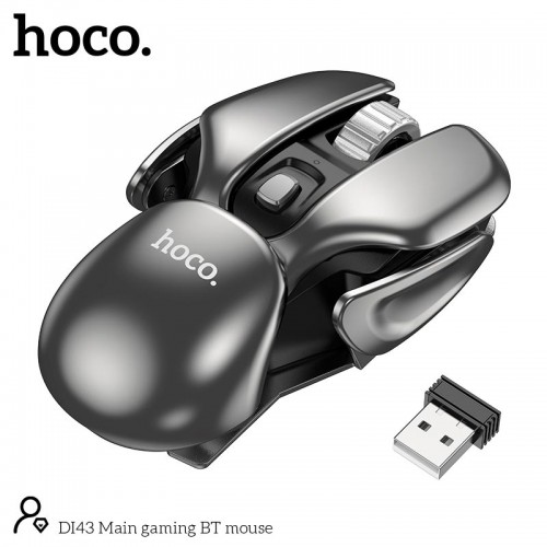 Мышь HOCO Main игровая беспроводная DI43 |2.4GHz, 1600DPI| черная