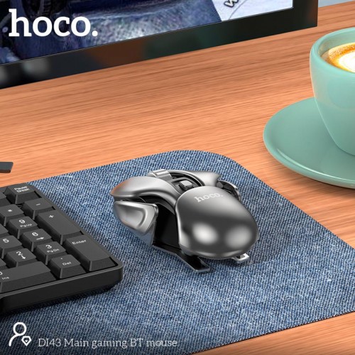Мышь HOCO Main игровая беспроводная DI43 |2.4GHz, 1600DPI| черная