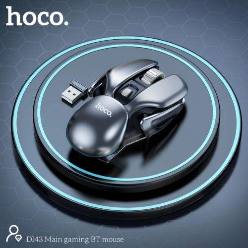 Мышь HOCO Main игровая беспроводная DI43 |2.4GHz, 1600DPI| черная
