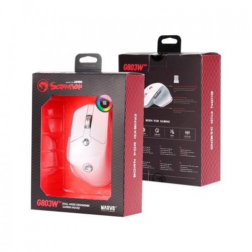 Мышь MARVO Wireless Mouse G803W |BT/2.4G, 4000dpi|