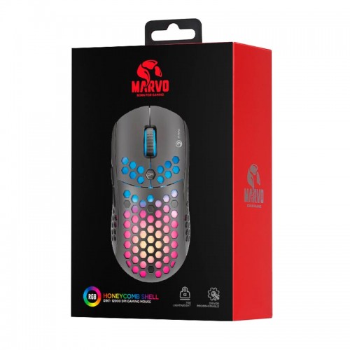 Мышь MARVO Wired Programmable Gaming Mouse G961 |12000dpi|