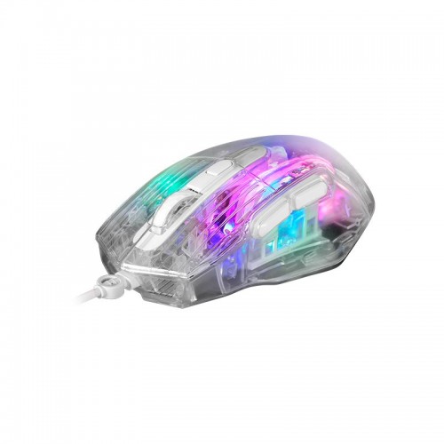 Миша MARVO MISTIC 40 Programmable Wired Mouse M413 |1200-7200dpi| transparent