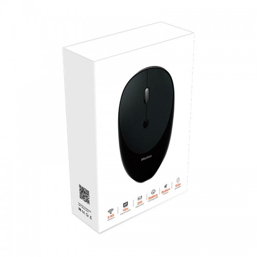 Миша MEETION Opto-electronic R600 2.4 G/10m |1600dpi| black