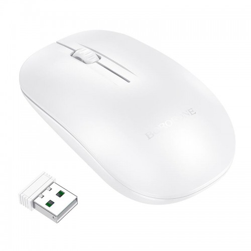 Миша BOROFONE Planet business wireless mouse BG14 |2.4G, 1000dpi| white