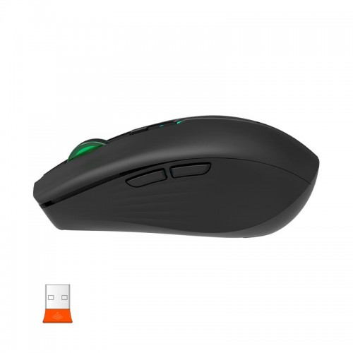 Миша MEETION 2.4 G+Bluetooth Dual Mode gaming mouse BTM002 |1000-1200-1600dpi, 6keys, Type-C Charging, RGB| pink