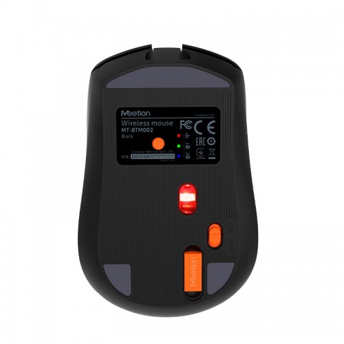 Миша MEETION 2.4 G+Bluetooth Dual Mode gaming mouse BTM002 |1000-1200-1600dpi, 6keys, Type-C Charging, RGB| purple