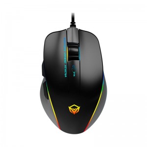 Миша MEETION RGB Circulation Backlit Gaming Mouse GM23_2023 |7 Keys, 12800dpi| black