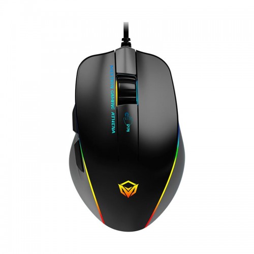 Миша MEETION RGB Circulation Backlit Gaming Mouse GM23_2023 |7 Keys, 12800dpi| black