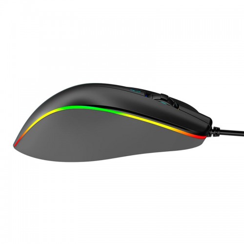 Миша MEETION RGB Circulation Backlit Gaming Mouse GM23_2023 |7 Keys, 12800dpi| black
