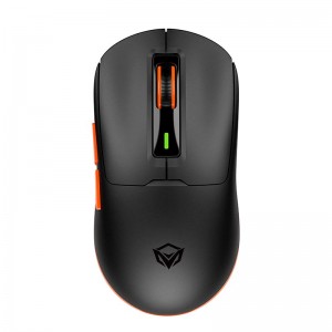 Миша MEETION Wired + 2.4 G+Bluetooth Gaming mouse GW24 |6 Keys, 8000dpi, 30-60h, RGB| black
