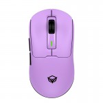 Миша MEETION Wired + 2.4 G+Bluetooth Gaming mouse GW24 |6 Keys, 8000dpi, 30-60h, RGB| purple