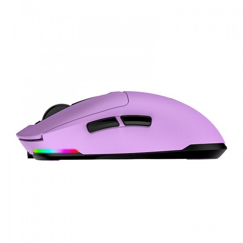 Миша MEETION Wired + 2.4 G+Bluetooth Gaming mouse GW24 |6 Keys, 8000dpi, 30-60h, RGB| purple