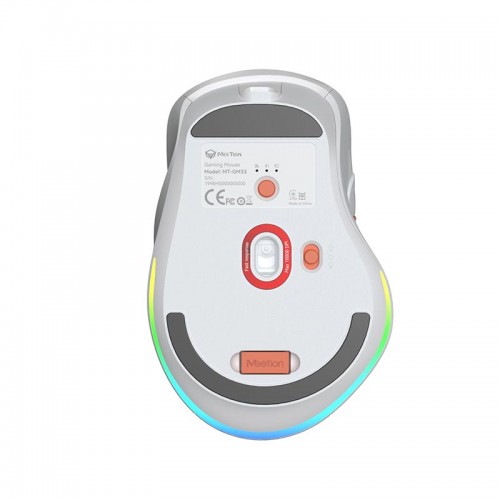 Миша MEETION Wired + 2.4 G+Bluetooth Gaming mouse GW32 |7 Keys, 8000dpi, 35-115h, RGB| white