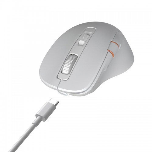 Миша MEETION Wired + 2.4 G+Bluetooth Gaming mouse GW32 |7 Keys, 8000dpi, 35-115h, RGB| white